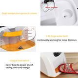 SOGA 2X Garment Steamer Portable Cleaner Steam Iron 80MINS Red - Cafe Supply