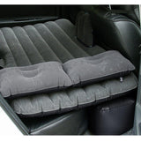 SOGA 2X Inflatable Car Mattress Portable Travel Camping Air Bed Rest Sleeping Bed Grey - Cafe Supply