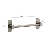 SOGA 29cm Wall-Mounted Slipper Organiser Adhesive Storage Space-Saving Wall Rack - Cafe Supply
