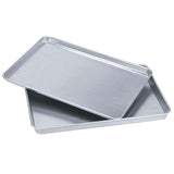 SOGA 8X Aluminium Oven Baking Pan Cooking Tray for Bakers Gastronorm 60*40*5cm - Cafe Supply