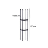 SOGA 2X 103cm 4-Bar Plant Frame Stand Trellis Vegetable Flower Herbs Outdoor Vine Support Garden Rack with Rings - Cafe Supply