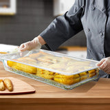 SOGA 150mm Clear Gastronorm GN Pan 1/1 Food Tray Storage Bundle of 6 with Lid - Cafe Supply