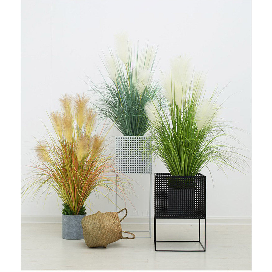 SOGA 2X 137cm Artificial Indoor Potted Reed Bulrush Grass Tree Fake Plant Simulation Decorative - Cafe Supply