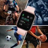 SOGA 2X Waterproof Fitness Smart Wrist Watch Heart Rate Monitor Tracker P8 Gold - Cafe Supply