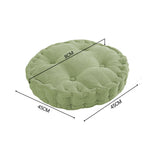 SOGA Green Round Cushion Soft Leaning Plush Backrest Throw Seat Pillow Home Office Decor - Cafe Supply