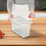 SOGA 200mm Clear Gastronorm GN Pan 1/3 Food Tray Storage - Cafe Supply