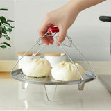 SOGA 33L Stainless Steel Stock Pot with Two Steamer Rack Insert Stockpot Tray - Cafe Supply