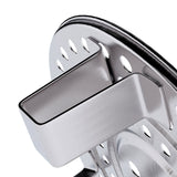 SOGA 2X 43cm Stainless Steel Steamer Insert Stock Pot Steaming Rack Stockpot Tray - Cafe Supply