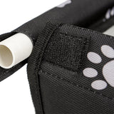 SOGA 2X Waterproof Pet Booster Car Seat Breathable Mesh Safety Travel Portable Dog Carrier Bag Black - Cafe Supply