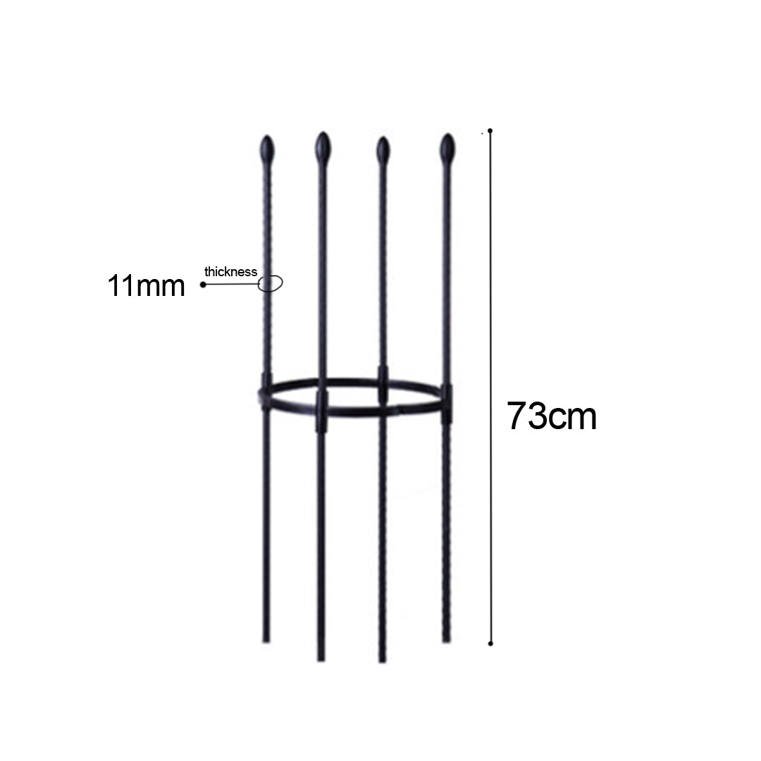 SOGA 2X 73cm 4-Bar Plant Frame Stand Trellis Vegetable Flower Herbs Outdoor Vine Support Garden Rack with Rings - Cafe Supply