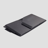 SOGA 2X Leather Car Boot Collapsible Foldable Trunk Cargo Organizer Portable Storage Box Black Medium - Cafe Supply