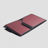 SOGA 2X Leather Car Boot Collapsible Foldable Trunk Cargo Organizer Portable Storage Box Red Large - Cafe Supply