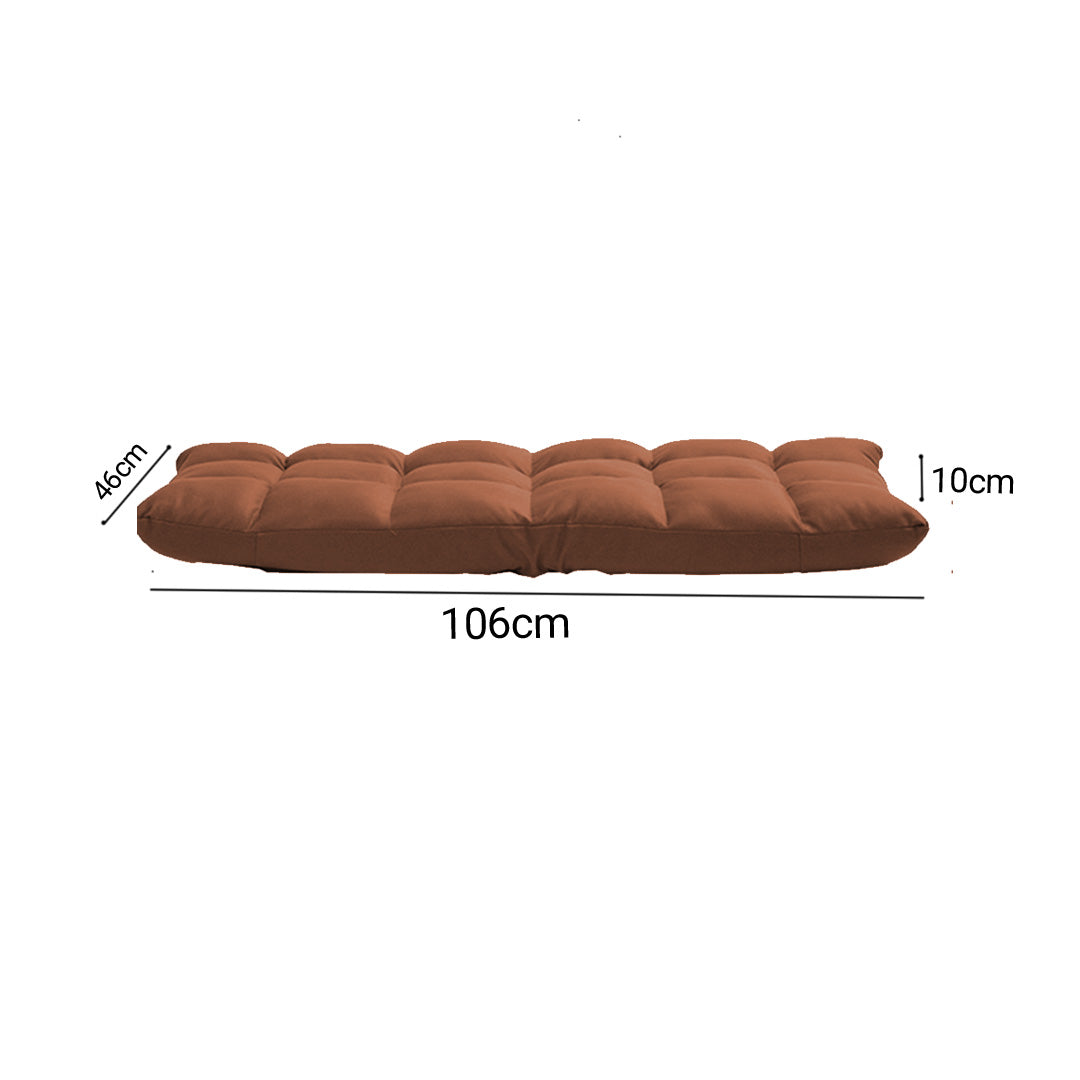 SOGA Coffee Lounge Floor Recliner Adjustable Gaming Sofa Bed Foldable Indoor Outdoor Backrest Seat Home Office Decor - Cafe Supply