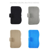 SOGA Grey Stripe Inflatable Car Mattress Portable Camping Rest Air Bed Travel Compact Sleeping Kit Essentials - Cafe Supply