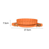 SOGA 2X Orange 360 Degree Wall-Mounted Rotating Bathroom Organiser Corner Vanity Rack Toilet Adhesive Storage Shelf - Cafe Supply