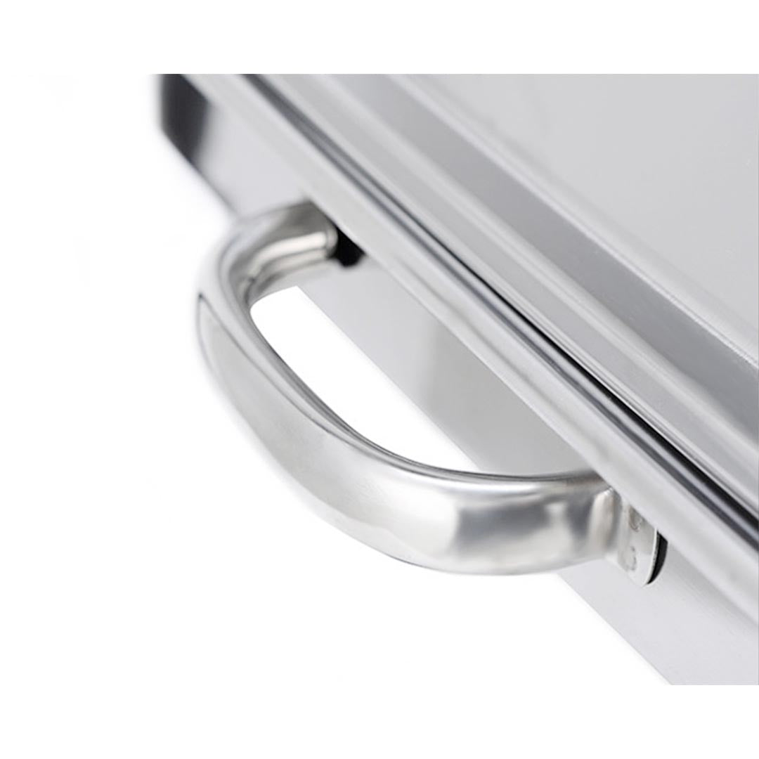 SOGA Single Tray Stainless Steel Chafing Catering Dish Food Warmer - Cafe Supply