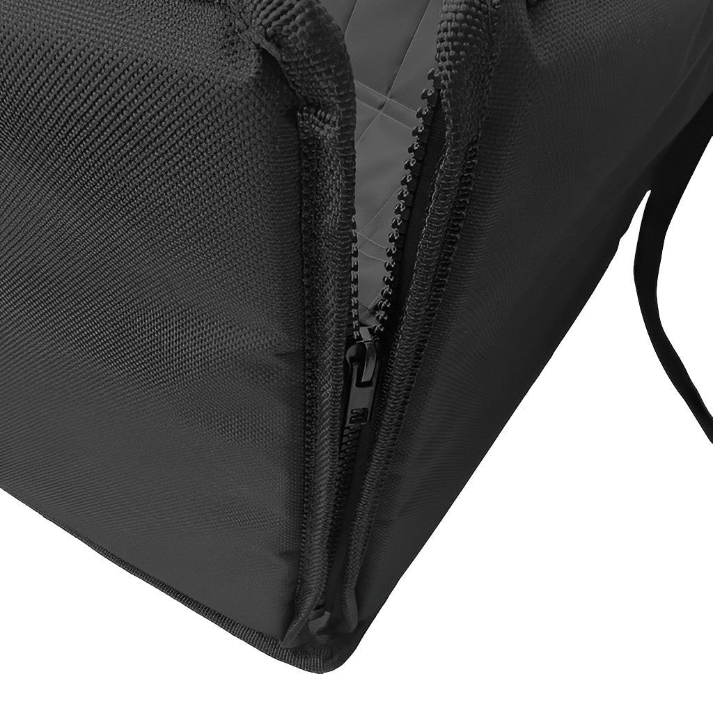 SOGA 2X Black Car Pet Sitting Bag Breathable Safety Travel Portable Carrier Pouch Travel Essentials - Cafe Supply