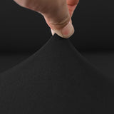 SOGA 1-Seater Black Sofa Cover Couch Protector High Stretch Lounge Slipcover Home Decor - Cafe Supply