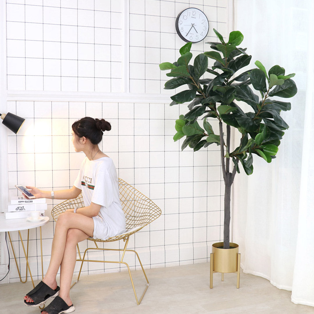 SOGA 2X 120cm Green Artificial Indoor Qin Yerong Tree Fake Plant Simulation Decorative - Cafe Supply