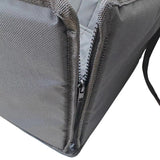 SOGA 2X Grey Car Pet Sitting Bag Breathable Safety Travel Portable Carrier Pouch Travel Essentials - Cafe Supply