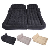 SOGA Black Inflatable Car Boot Mattress Portable Camping Air Bed Travel Sleeping Essentials - Cafe Supply