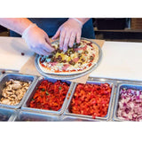 SOGA 2X 8-inch Round Seamless Aluminium Nonstick Commercial Grade Pizza Screen Baking Pan - Cafe Supply