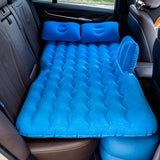 SOGA 2X Blue Ripple Inflatable Car Mattress Portable Camping Air Bed Travel Sleeping Kit Essentials - Cafe Supply