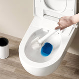 SOGA 2X 27cm Wall-Mounted Toilet Brush with Holder Bathroom Cleaning Scrub White - Cafe Supply
