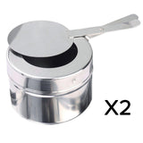 SOGA Single Tray Stainless Steel Chafing Catering Dish Food Warmer - Cafe Supply