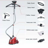 SOGA 2X Garment Steamer Portable Cleaner Steam Iron Red - Cafe Supply