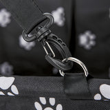 SOGA 2X Waterproof Pet Booster Car Seat Breathable Mesh Safety Travel Portable Dog Carrier Bag Black - Cafe Supply