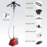 SOGA 2X Garment Steamer Portable Cleaner Steam Iron 80MINS Red - Cafe Supply