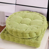 SOGA Green Round Cushion Soft Leaning Plush Backrest Throw Seat Pillow Home Office Decor - Cafe Supply