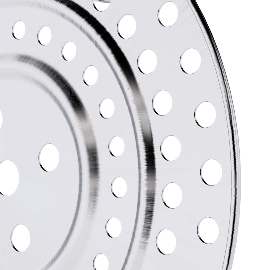 SOGA 2X 39cm Stainless Steel Steamer Insert Stock Pot Steaming Rack Stockpot Tray - Cafe Supply