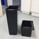 SOGA 2X Small Food Trolley Utility Cart Waste Storage Bin - Cafe Supply