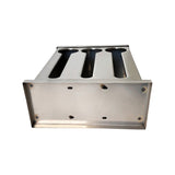 SOGA Stainless Steel Buffet Restaurant Spoon Utensil Holder Storage Rack 3 Holes