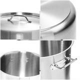 SOGA Electric Smart Induction Cooktop and 14L Stainless Steel Stockpot - Cafe Supply