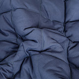 SOGA 2X Blue 183cm Wide Cross-Hatch Mattress Cover Thick Quilted Stretchable Bed Spread Sheet Protector with Pillow Covers - Cafe Supply