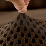 SOGA 1-Seater Coffee Sofa Cover with Ruffled Skirt Couch Protector High Stretch Lounge Slipcover Home Decor - Cafe Supply