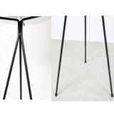 SOGA 2X 70cm Tripod Flower Pot Plant Stand with White Flowerpot Holder Rack Indoor Display - Cafe Supply