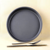 SOGA 2X 9-inch Round Black Steel Non-stick Pizza Tray Oven Baking Plate Pan - Cafe Supply