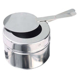 SOGA 4X 9L Rectangular Stainless Steel Soup Warmer Roll Top Chafer Chafing Dish Set with Glass Visual Window Lid - Cafe Supply