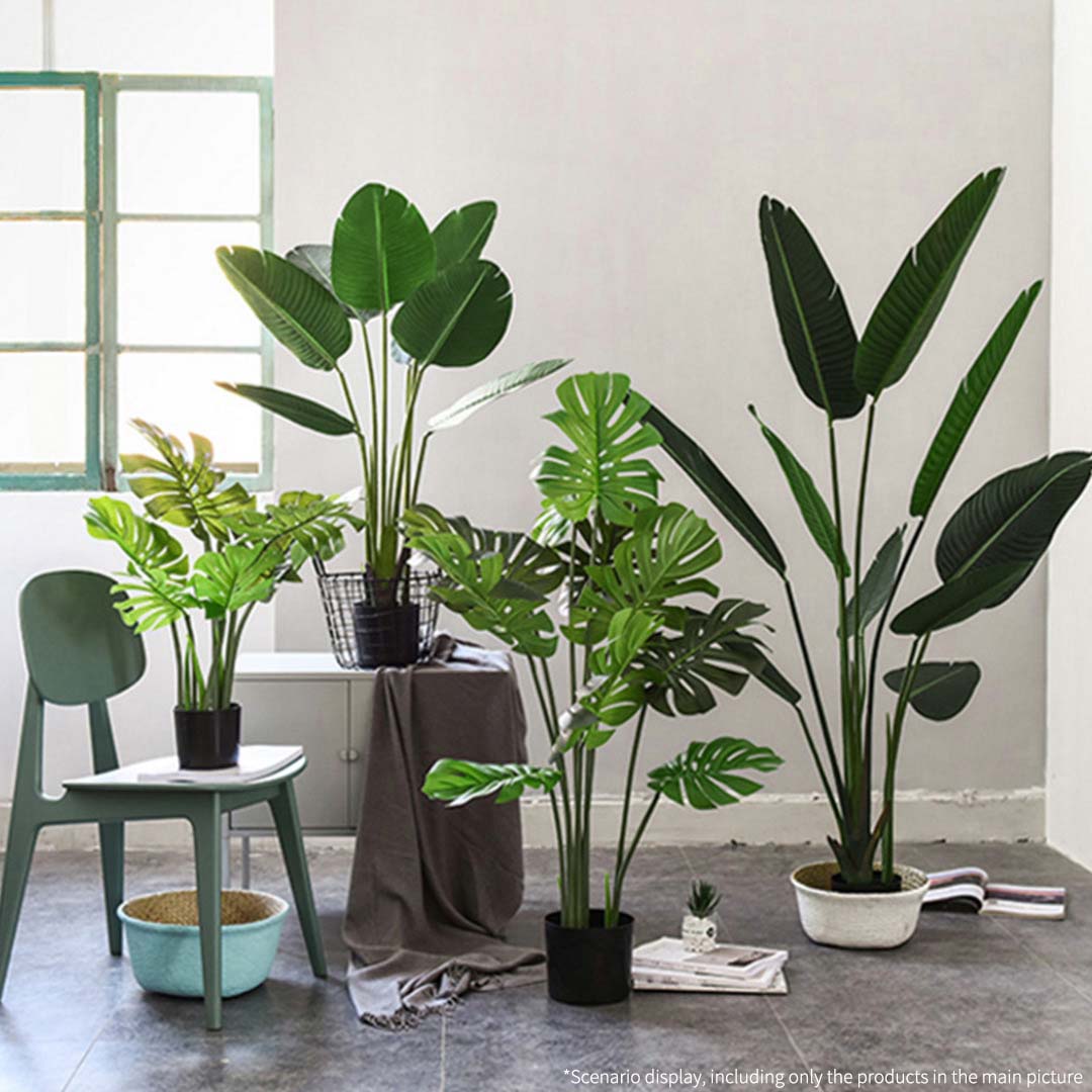 SOGA 120cm Artificial Green Indoor Turtle Back Fake Decoration Tree Flower Pot Plant - Cafe Supply