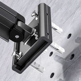 SOGA 93.2cm Wall-Mounted Clothing Dry Rack Retractable Space-Saving Foldable Hanger - Cafe Supply