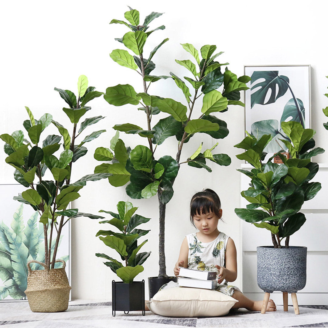 SOGA 2X 120cm Green Artificial Indoor Qin Yerong Tree Fake Plant Simulation Decorative - Cafe Supply