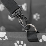SOGA Waterproof Pet Booster Car Seat Breathable Mesh Safety Travel Portable Dog Carrier Bag Grey - Cafe Supply