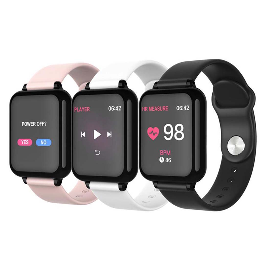 SOGA 2X Waterproof Fitness Smart Wrist Watch Heart Rate Monitor Tracker White - Cafe Supply