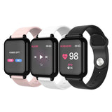 SOGA 2X Waterproof Fitness Smart Wrist Watch Heart Rate Monitor Tracker White - Cafe Supply