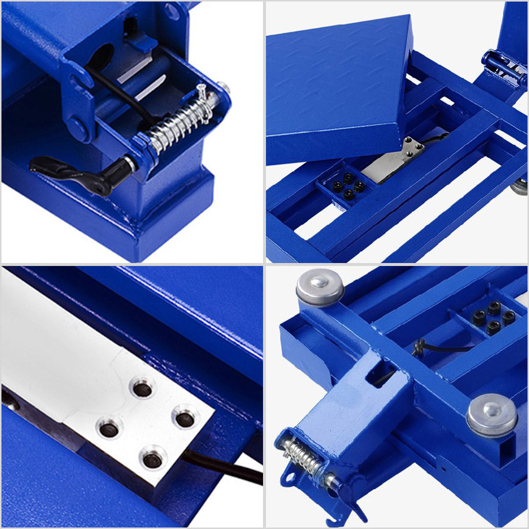 SOGA 2X 150kg Electronic Digital Platform Scale Computing Shop Postal Weight Blue - Cafe Supply