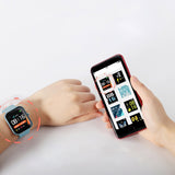 SOGA 2X Waterproof Fitness Smart Wrist Watch Heart Rate Monitor Tracker P8 Blue - Cafe Supply